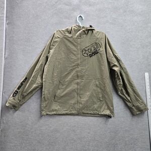 Planet Eclipse Men Jacket‎ M Green Logo Embroidery Ripstop Paintball